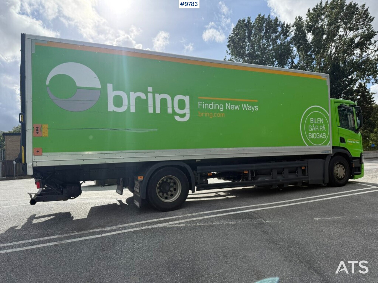 Leasing de  Box truck Scania P280 gas-powered Box truck Scania P280 gas-powered: foto 9