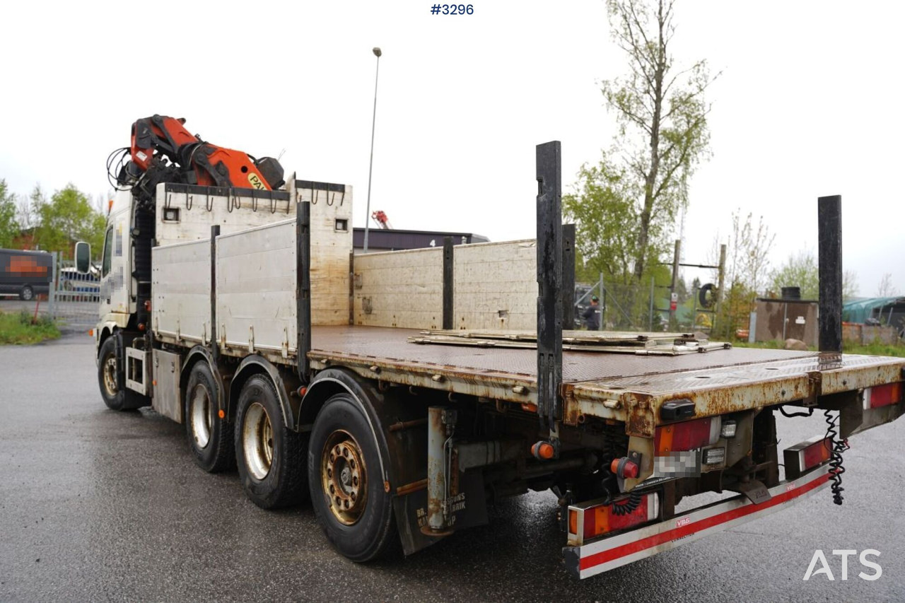Crane Truck Volvo FM12-39 8X4*4 (SEE VIDEO) - Camião grua, Camião de caixa aberta/ Plataforma: foto 4 Crane Truck Volvo FM12-39 8X4*4 (SEE VIDEO) - Camião grua, Camião de caixa aberta/ Plataforma: foto 4