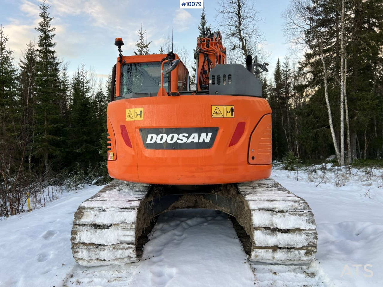DOOSAN DX140LCR-5 Excavator with Rotor and Buckets - Escavadora de rastos: foto 4 DOOSAN DX140LCR-5 Excavator with Rotor and Buckets - Escavadora de rastos: foto 4
