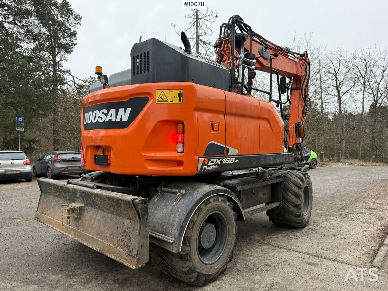 Doosan DX165W-5 Wheeled excavator (VIDEO) - Escavadeira de rodas: foto 5 Doosan DX165W-5 Wheeled excavator (VIDEO) - Escavadeira de rodas: foto 5
