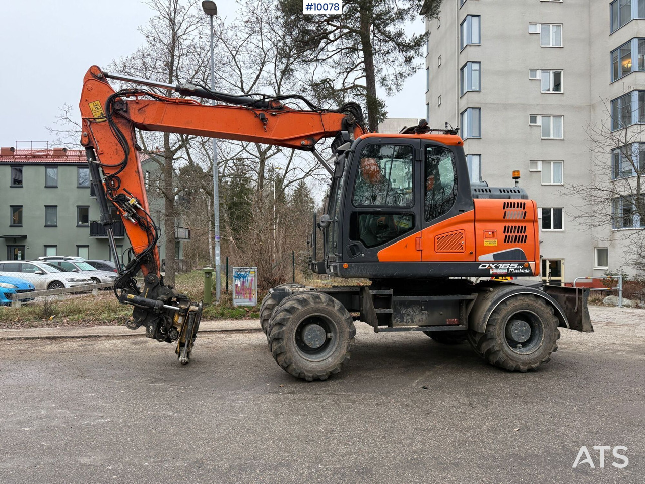 Doosan DX165W-5 Wheeled excavator (VIDEO) - Escavadeira de rodas: foto 2 Doosan DX165W-5 Wheeled excavator (VIDEO) - Escavadeira de rodas: foto 2