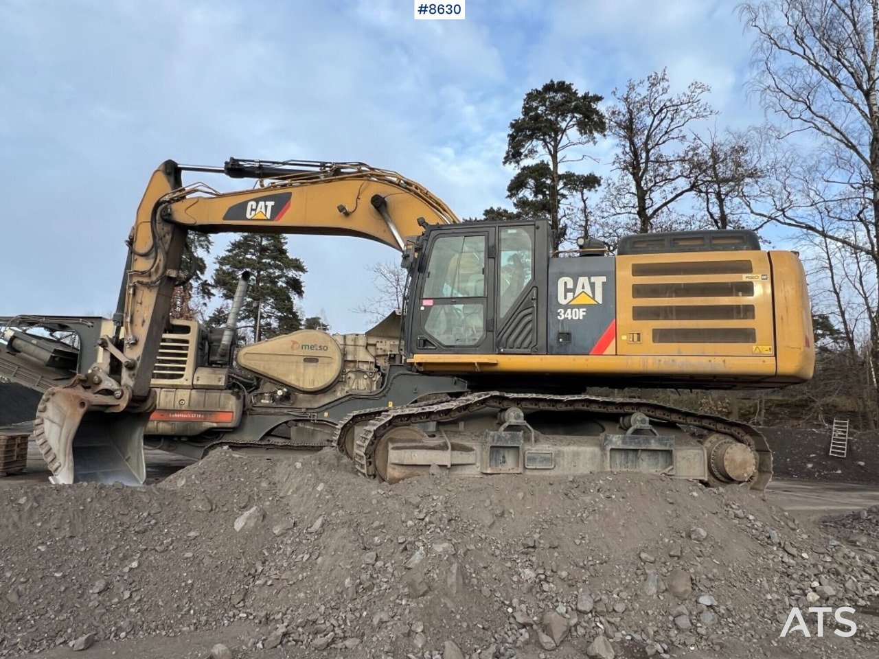 Excavator Cat 340F (SEE VIDEO) - Escavadora de rastos: foto 2 Excavator Cat 340F (SEE VIDEO) - Escavadora de rastos: foto 2