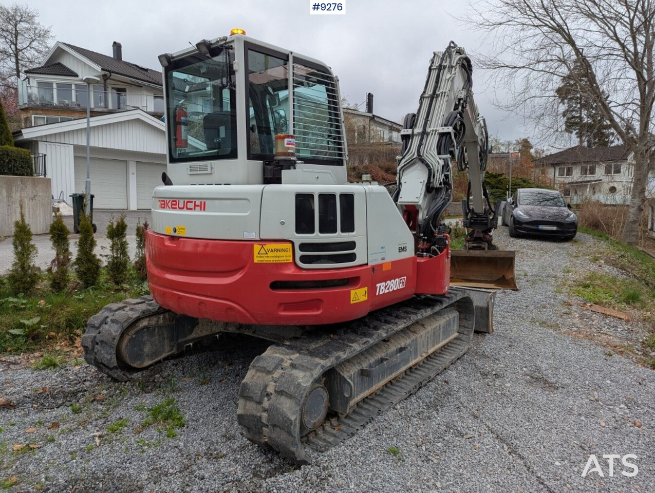 Excavator Takeuchi TB280FR (See Video) - Escavadora de rastos: foto 3 Excavator Takeuchi TB280FR (See Video) - Escavadora de rastos: foto 3