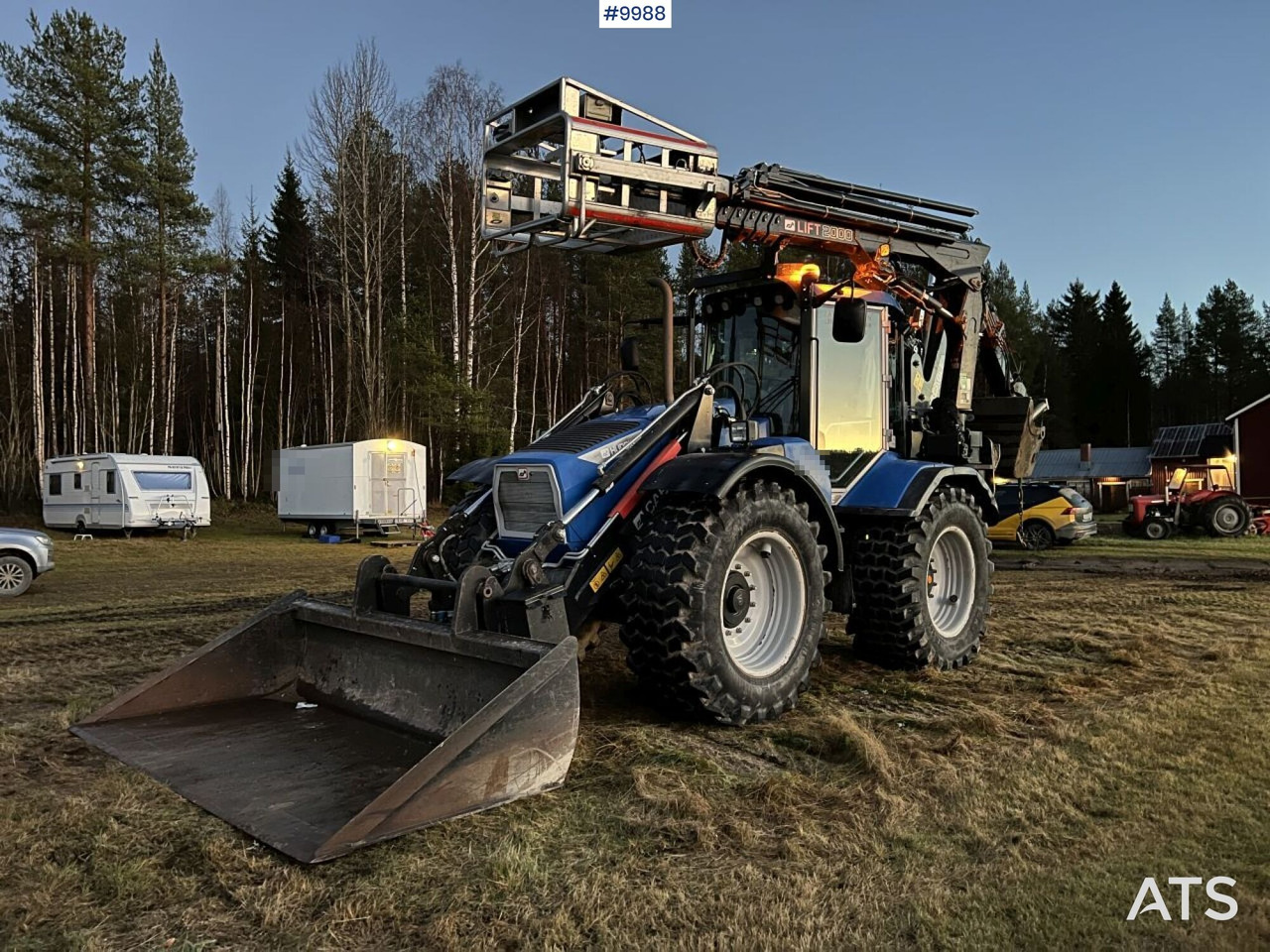 HUDDIG 1260C Grävlastare – Linjeutrustad - Retroescavadeira: foto 1 HUDDIG 1260C Grävlastare – Linjeutrustad - Retroescavadeira: foto 1