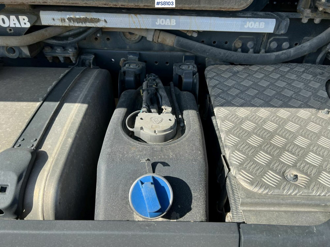 Camião polibenne Hook truck, Scania R580, Joab L27 Hook: foto 18