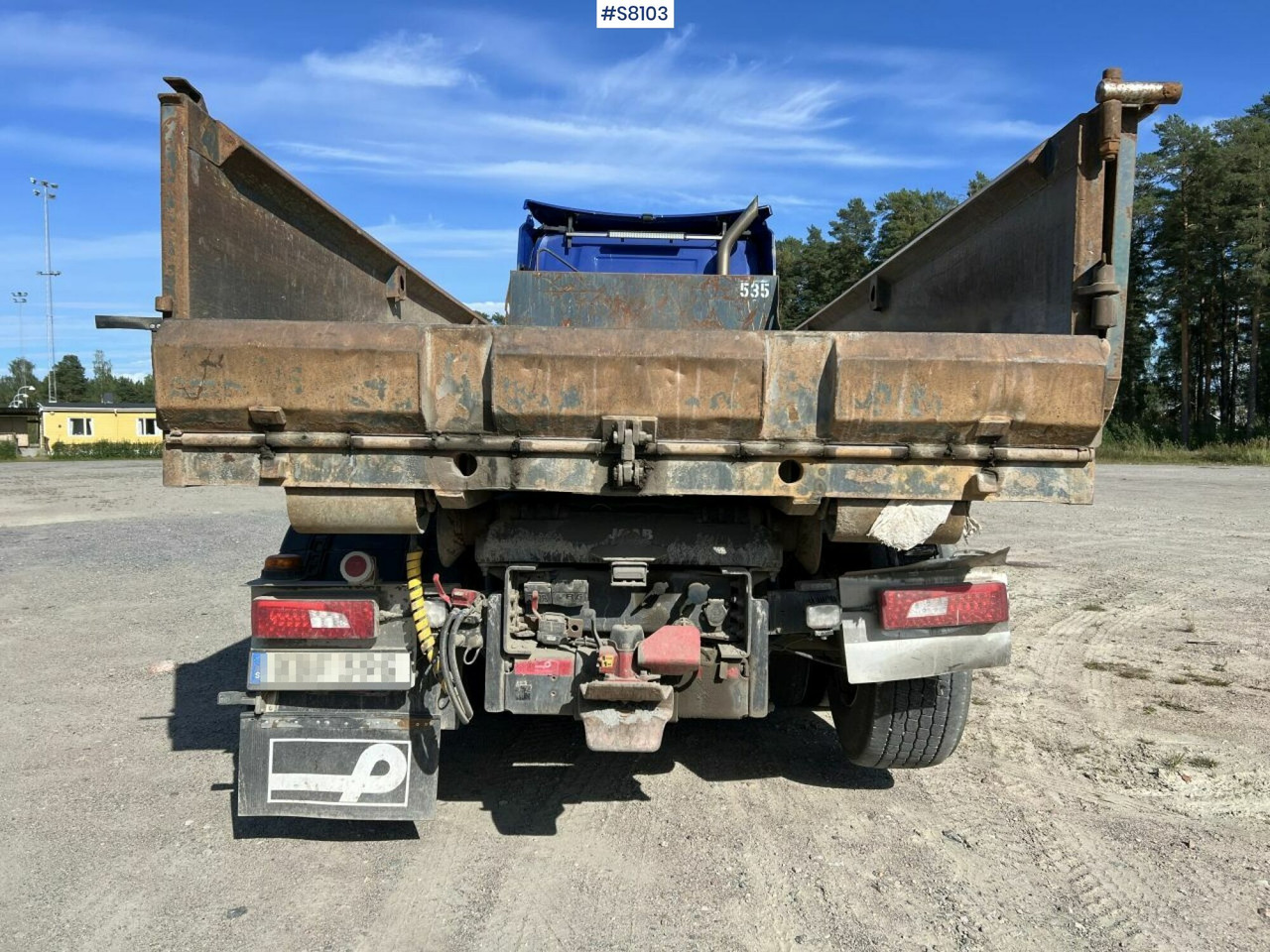 Camião polibenne Hook truck, Scania R580, Joab L27 Hook: foto 12