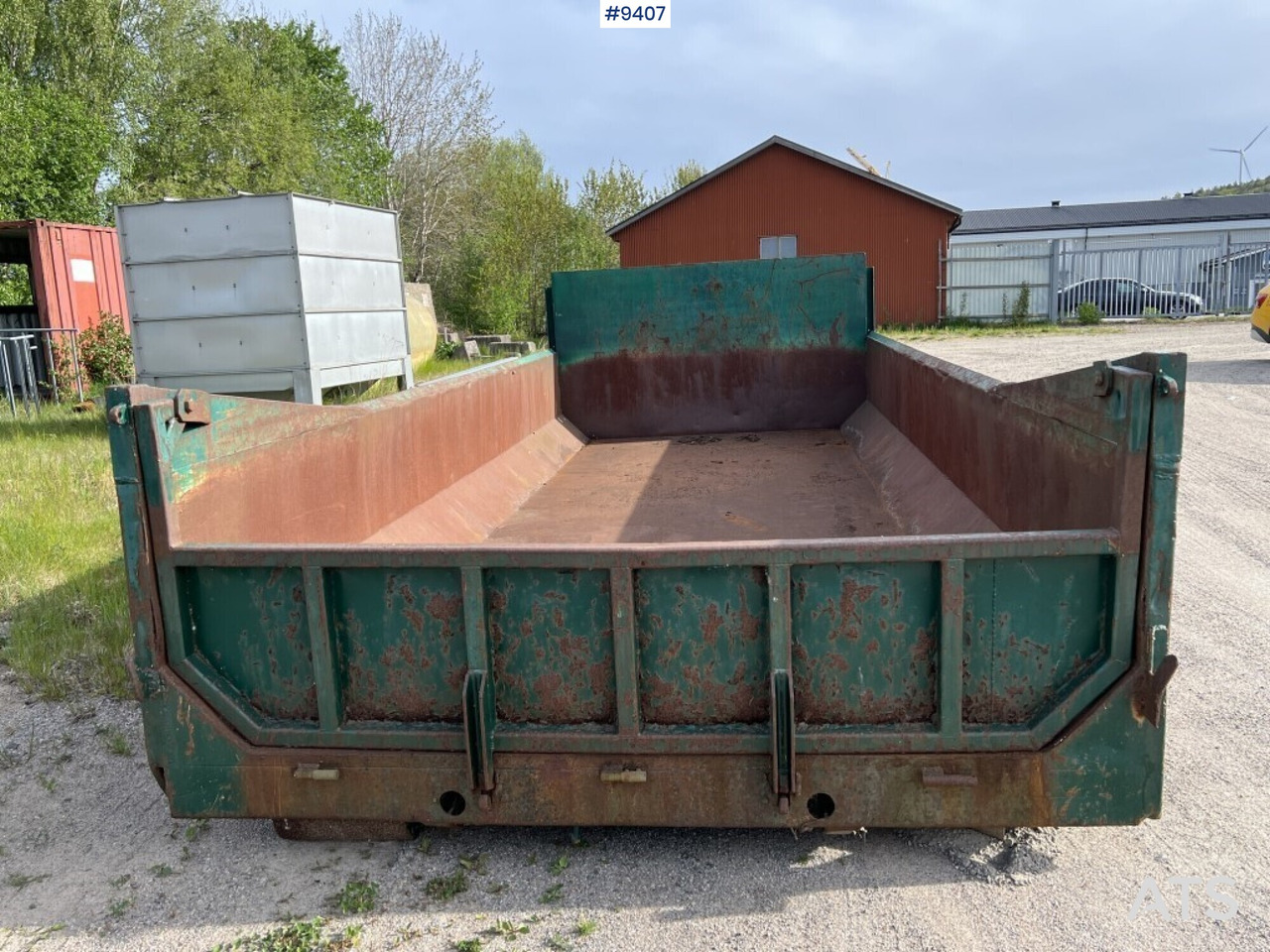 Contentor ampliroll Hooklift dump body - Gravel: foto 9