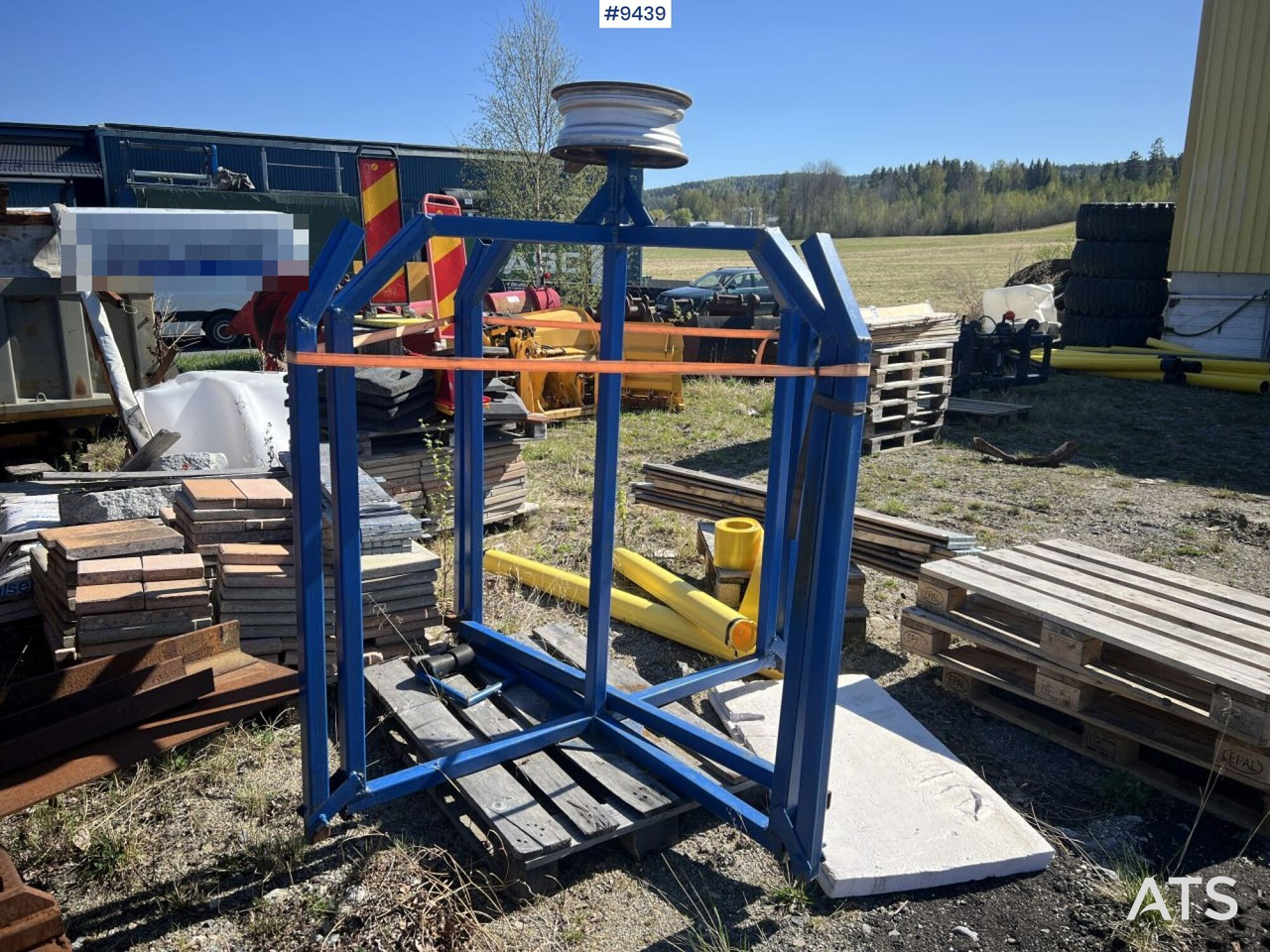 Equipamento de construção Hose reel for cable trenching: foto 8