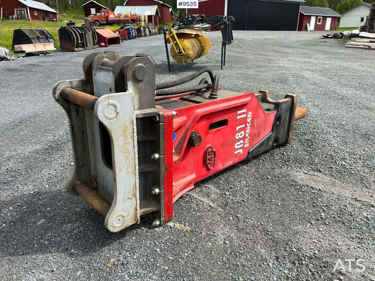 JAB JB81 Hydraulic hammer S70 - Martelo hidráulico por Máquina de construção: foto 3 JAB JB81 Hydraulic hammer S70 - Martelo hidráulico por Máquina de construção: foto 3