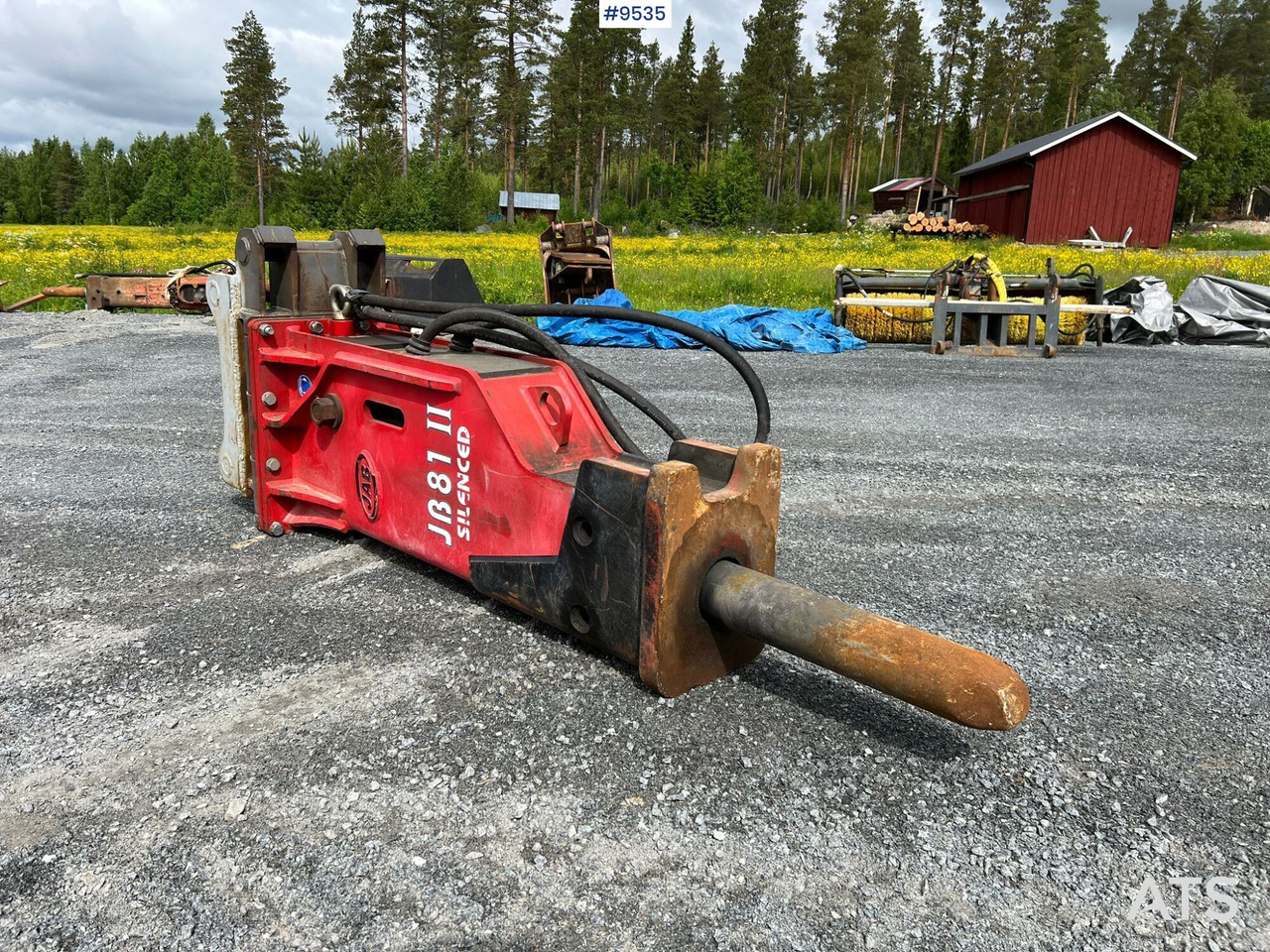 JAB JB81 Hydraulic hammer S70 - Martelo hidráulico por Máquina de construção: foto 2 JAB JB81 Hydraulic hammer S70 - Martelo hidráulico por Máquina de construção: foto 2
