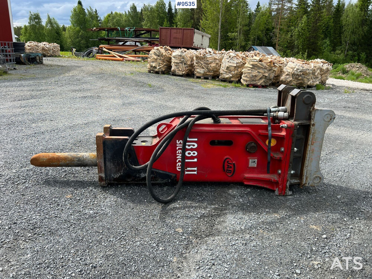 JAB JB81 Hydraulic hammer S70 - Martelo hidráulico por Máquina de construção: foto 1 JAB JB81 Hydraulic hammer S70 - Martelo hidráulico por Máquina de construção: foto 1