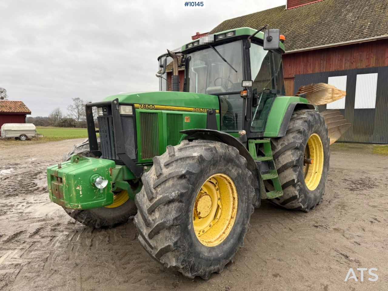 John Deere 7800 with loader (VIDEO) - Trator: foto 1 John Deere 7800 with loader (VIDEO) - Trator: foto 1
