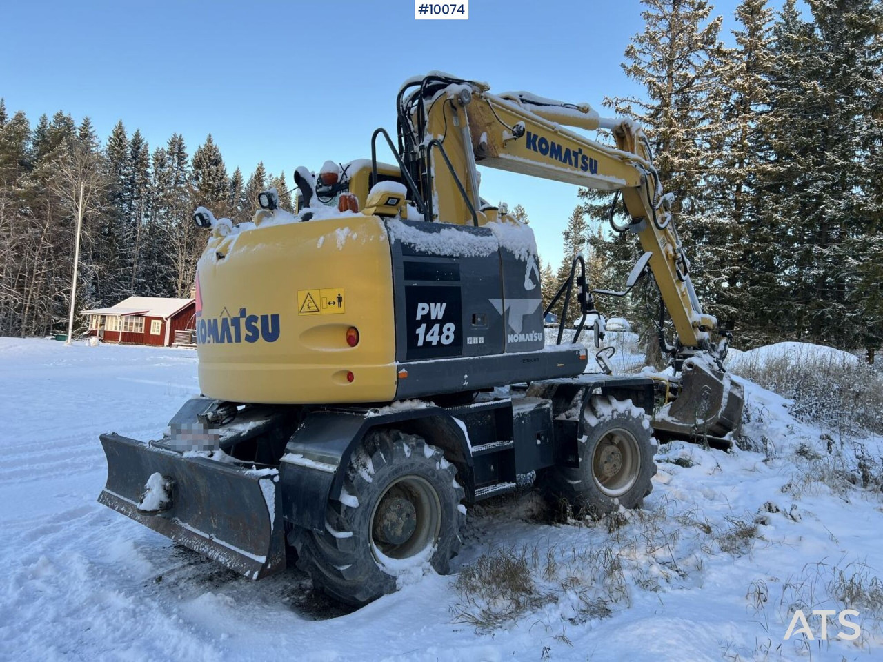 Komatsu PW148 Wheeled excavator with rotor and buckets - Escavadeira de rodas: foto 5 Komatsu PW148 Wheeled excavator with rotor and buckets - Escavadeira de rodas: foto 5