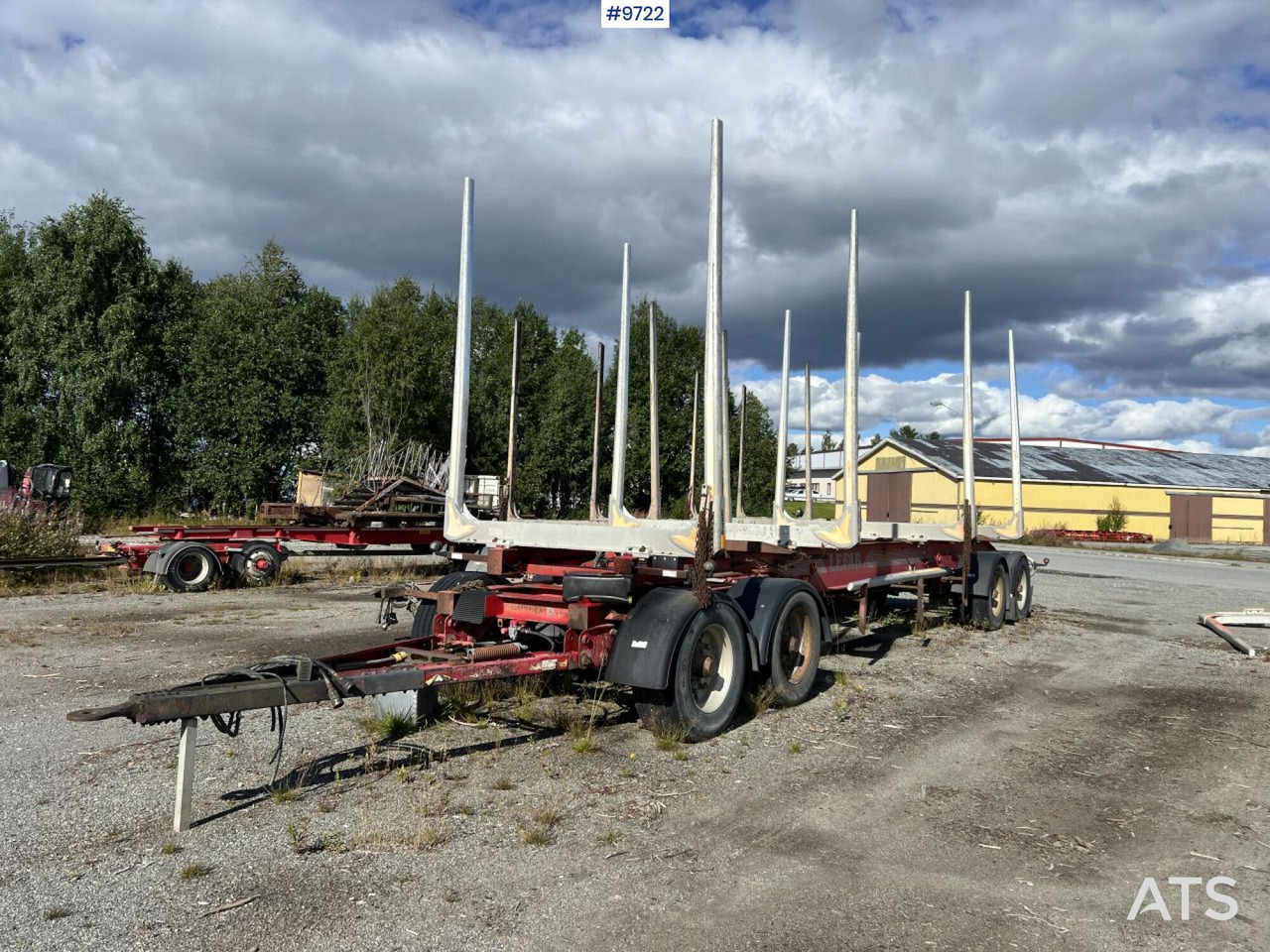 LEFAB V4 100 Timber trailer - Reboque transporte de madeira: foto 1 LEFAB V4 100 Timber trailer - Reboque transporte de madeira: foto 1