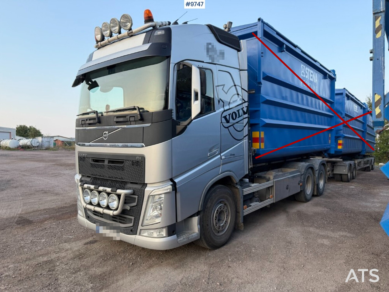 Lastväxlare Volvo FH 540 6x2 - Camião polibenne: foto 2 Lastväxlare Volvo FH 540 6x2 - Camião polibenne: foto 2