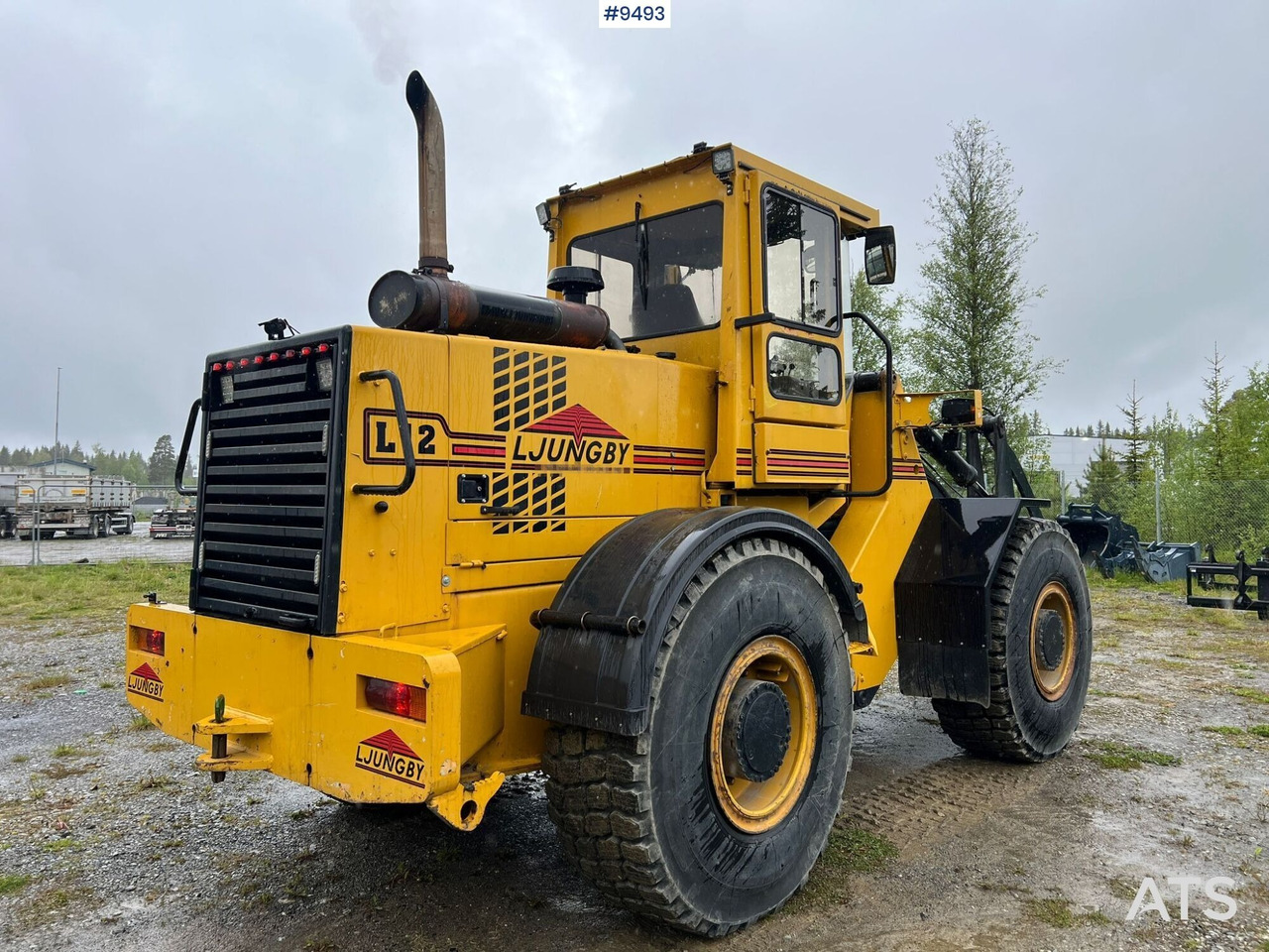 Ljungby L14 Wheel loader (VIDEO) - Pá carregadora de rodas: foto 4 Ljungby L14 Wheel loader (VIDEO) - Pá carregadora de rodas: foto 4