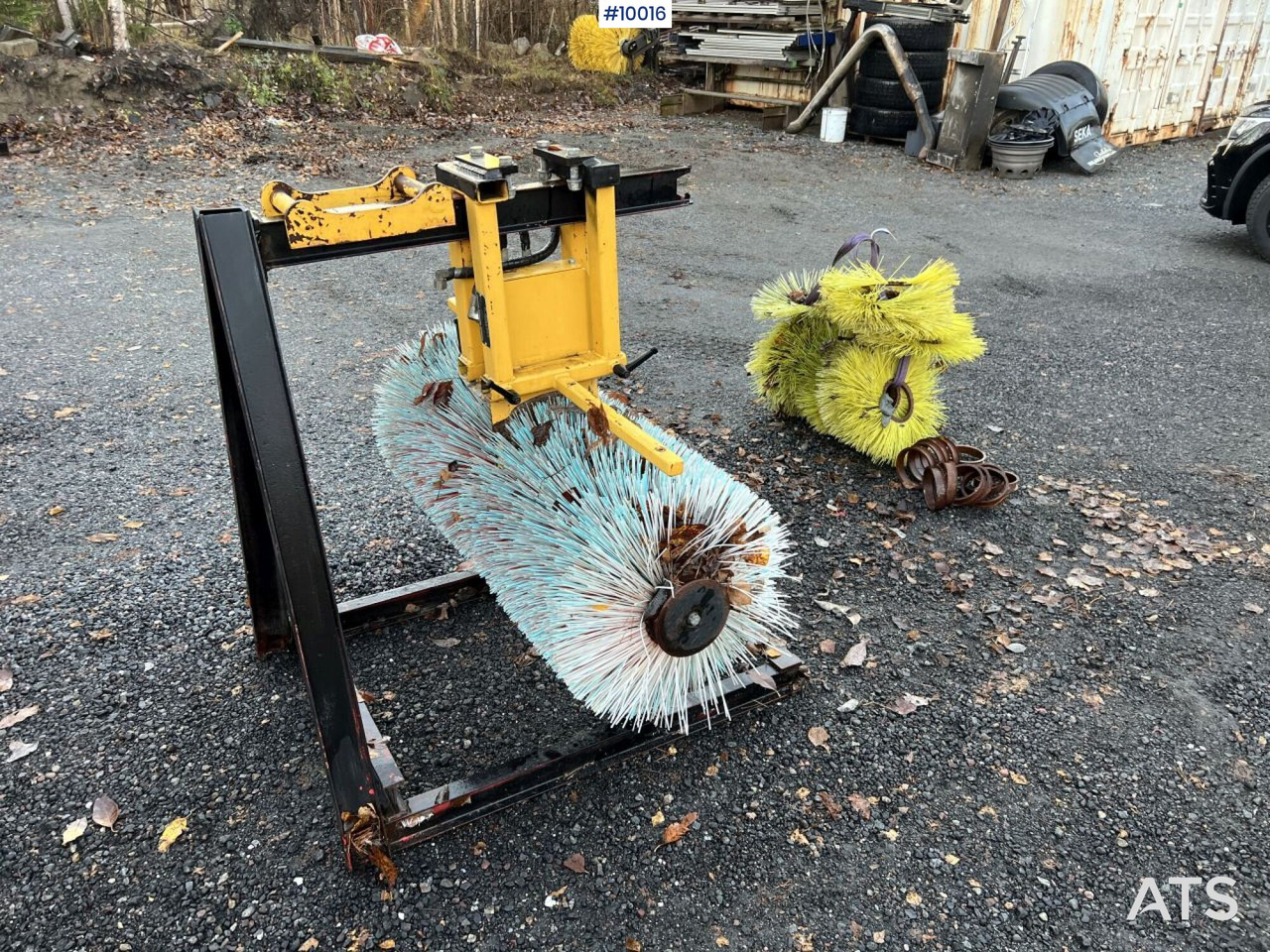 P.Olsson's sweeper for crane truck - Vassoura: foto 1 P.Olsson's sweeper for crane truck - Vassoura: foto 1