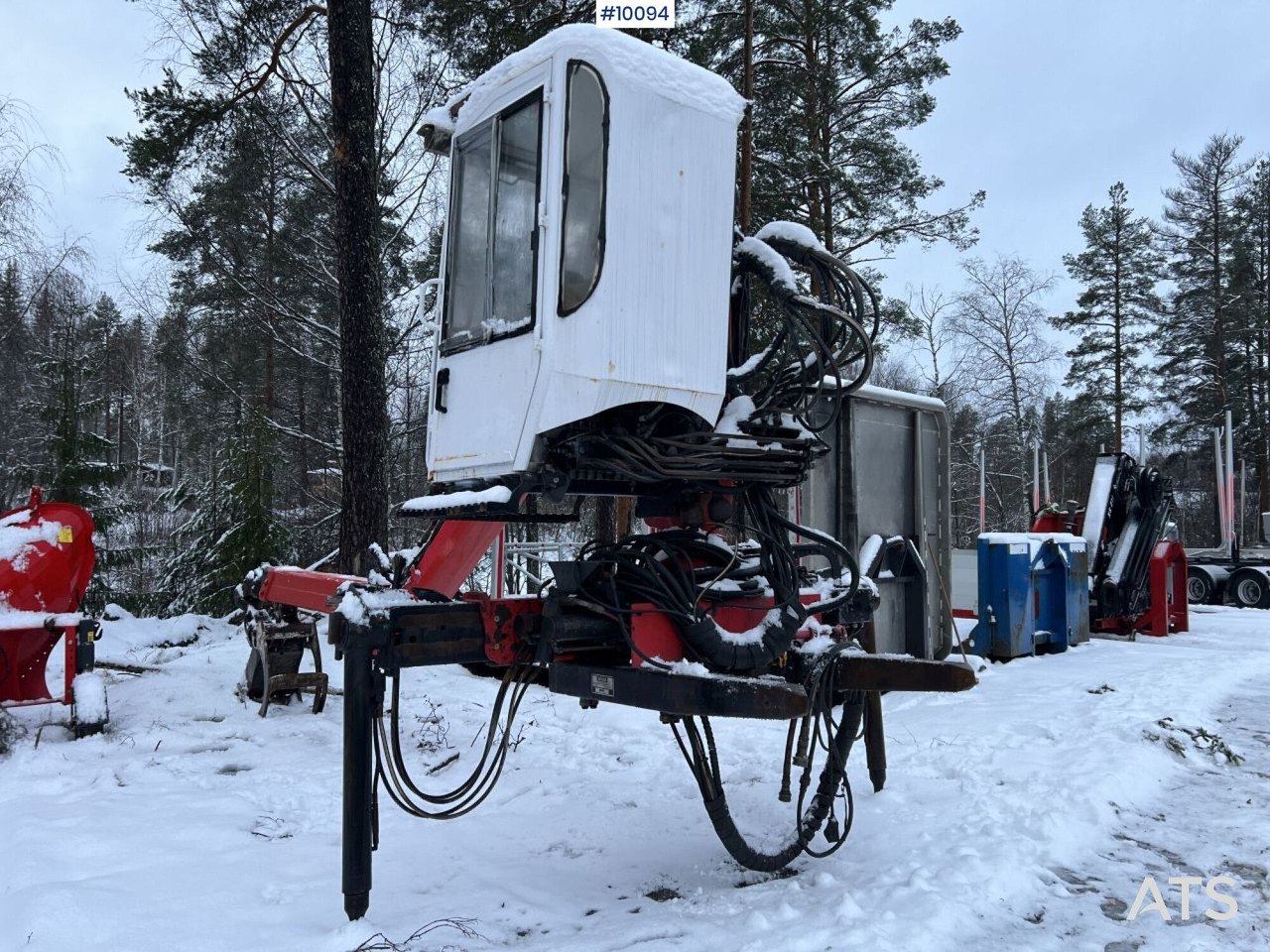 Palfinger Epsilon M110 Timber crane with double jib - Grua para camião: foto 4 Palfinger Epsilon M110 Timber crane with double jib - Grua para camião: foto 4