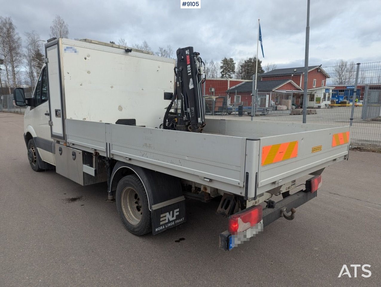 Pickup Crane Truck VW Crafter 50 2.5 TDI with HIAB crane (SEE VIDEO) - Camião grua: foto 4 Pickup Crane Truck VW Crafter 50 2.5 TDI with HIAB crane (SEE VIDEO) - Camião grua: foto 4