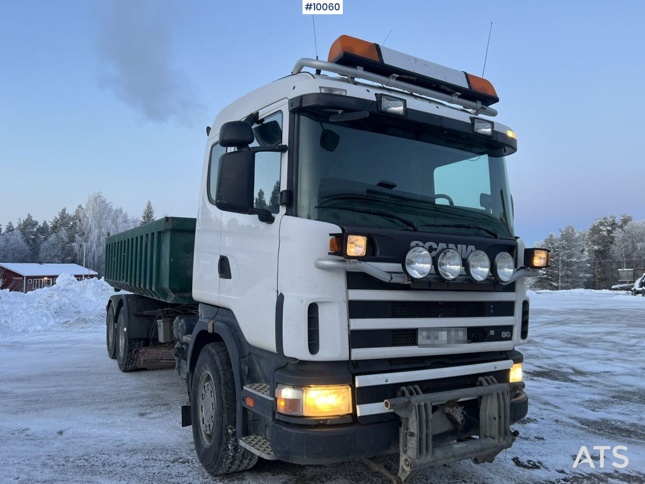 SCANIA R164 Tipper truck with plow equipment (VIDEO) - Camião basculante: foto 4 SCANIA R164 Tipper truck with plow equipment (VIDEO) - Camião basculante: foto 4
