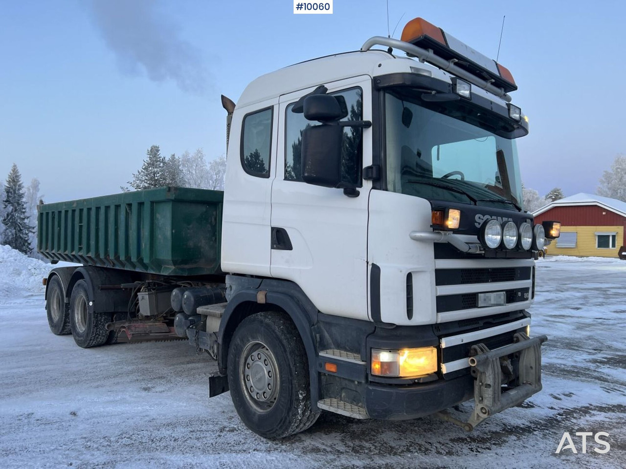 SCANIA R164 Tipper truck with plow equipment (VIDEO) - Camião basculante: foto 5 SCANIA R164 Tipper truck with plow equipment (VIDEO) - Camião basculante: foto 5