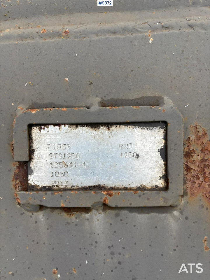 SMP Planer bucket 1250 L - Balde escavadora: foto 5 SMP Planer bucket 1250 L - Balde escavadora: foto 5