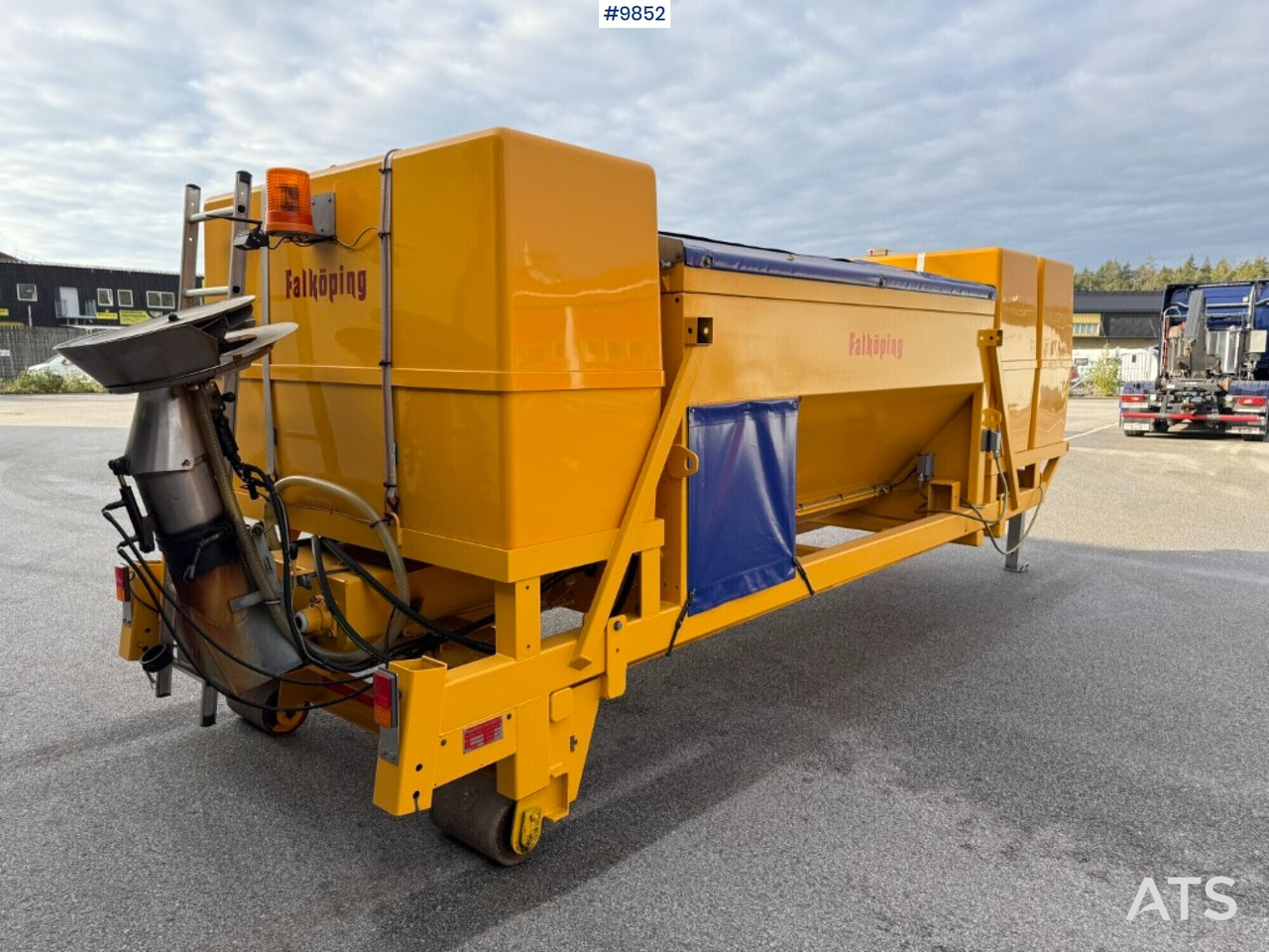 Salt spreader Falköping CLC-647 - Espalhador de areia/ Sal: foto 1 Salt spreader Falköping CLC-647 - Espalhador de areia/ Sal: foto 1