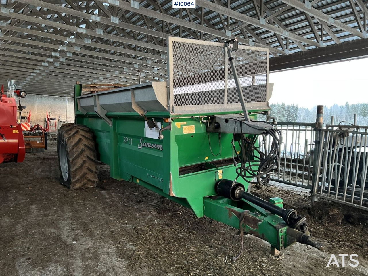 Samson SP11 Fertilizer Spreader - Espalhador de estrume: foto 1 Samson SP11 Fertilizer Spreader - Espalhador de estrume: foto 1