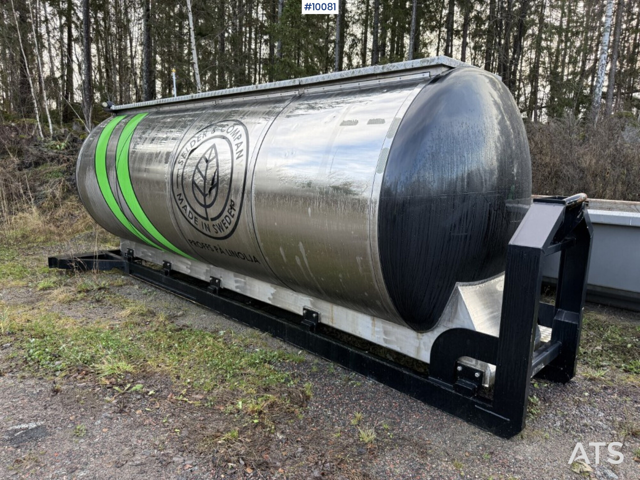 Caminhão tanque Scania G450 Hooklift Truck with tank body and tank trailer: foto 13 Caminhão tanque Scania G450 Hooklift Truck with tank body and tank trailer: foto 13