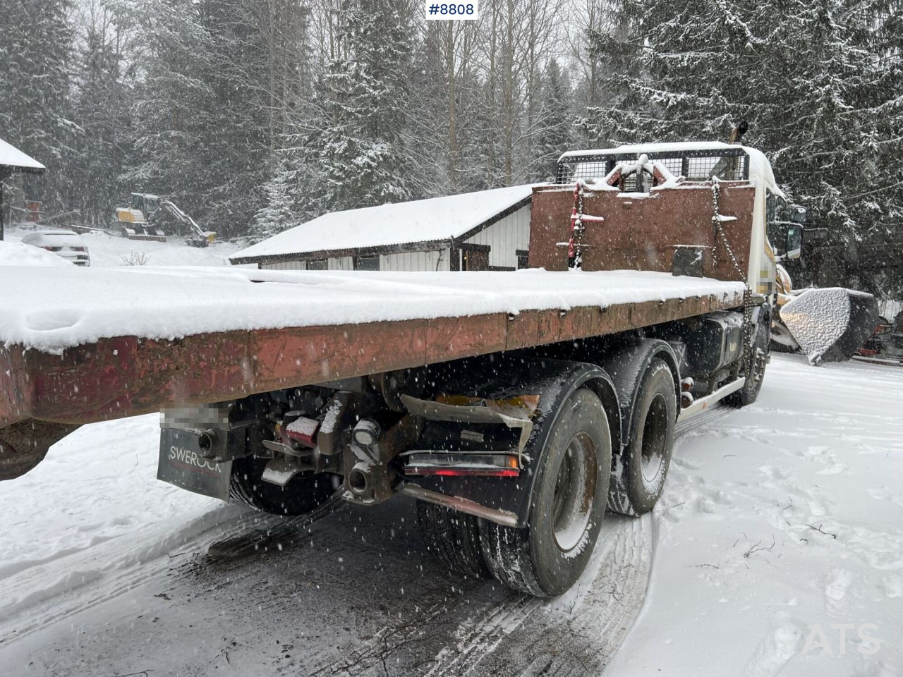 Scania R124GB with plow mount and underbite - Camião polibenne: foto 4 Scania R124GB with plow mount and underbite - Camião polibenne: foto 4