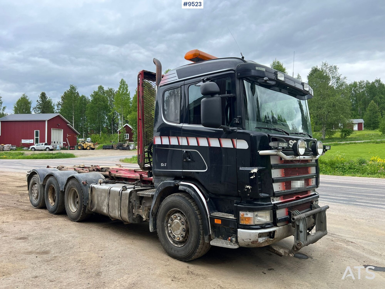 Scania R164 Tridem Hooklift - Camião polibenne: foto 2 Scania R164 Tridem Hooklift - Camião polibenne: foto 2