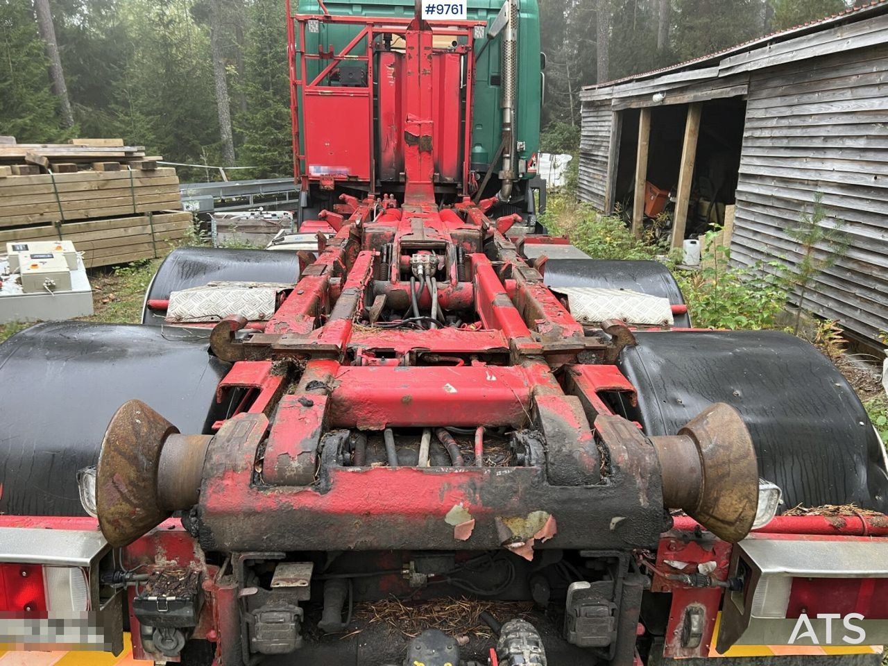 Camião polibenne Scania R420 Hook Truck: foto 16