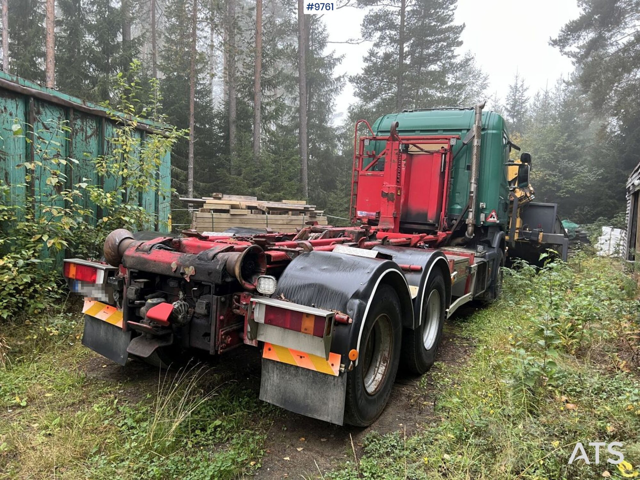Camião polibenne Scania R420 Hook Truck: foto 9