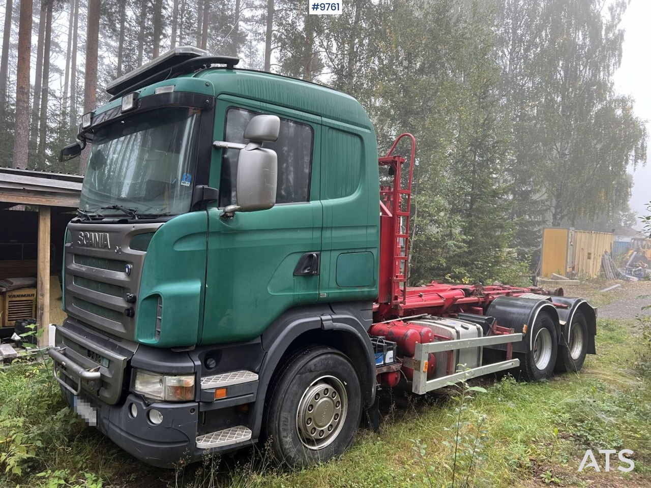 Camião polibenne Scania R420 Hook Truck: foto 12