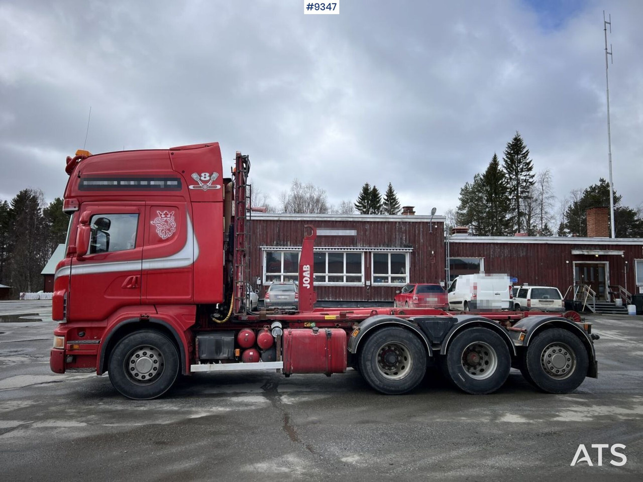 Scania R500 Tridem Hooklift (VIDEO) - Camião polibenne: foto 3 Scania R500 Tridem Hooklift (VIDEO) - Camião polibenne: foto 3
