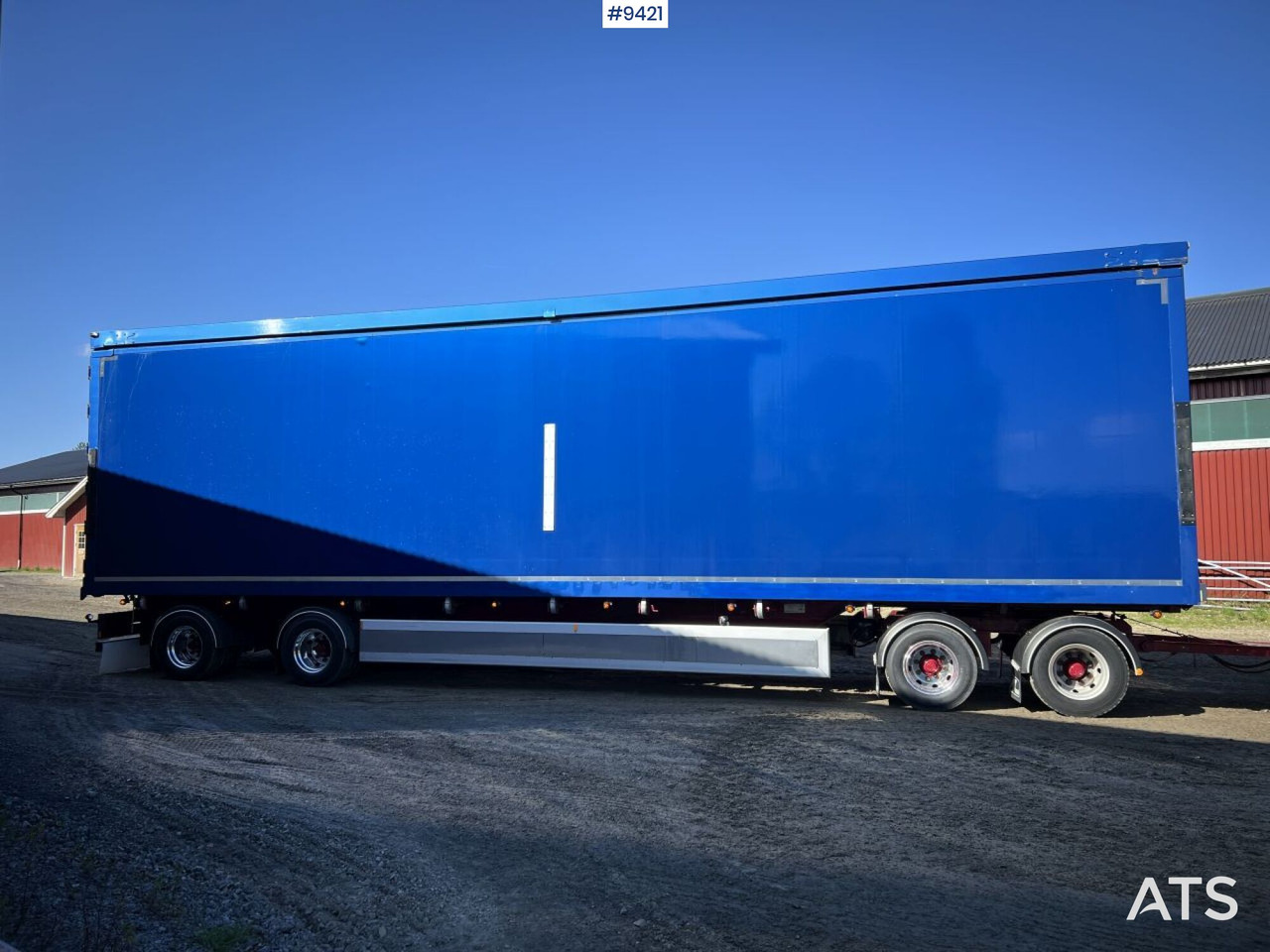 Scania S580 med Eksjövagnen FS 18-20 – Chip truck with trailer - Camião furgão: foto 4 Scania S580 med Eksjövagnen FS 18-20 – Chip truck with trailer - Camião furgão: foto 4