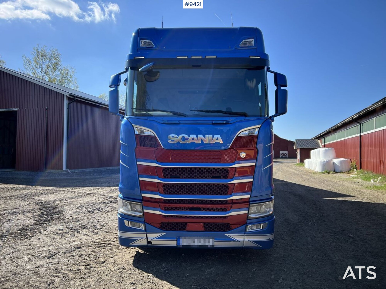 Scania S580 med Eksjövagnen FS 18-20 – Chip truck with trailer - Camião furgão: foto 2 Scania S580 med Eksjövagnen FS 18-20 – Chip truck with trailer - Camião furgão: foto 2