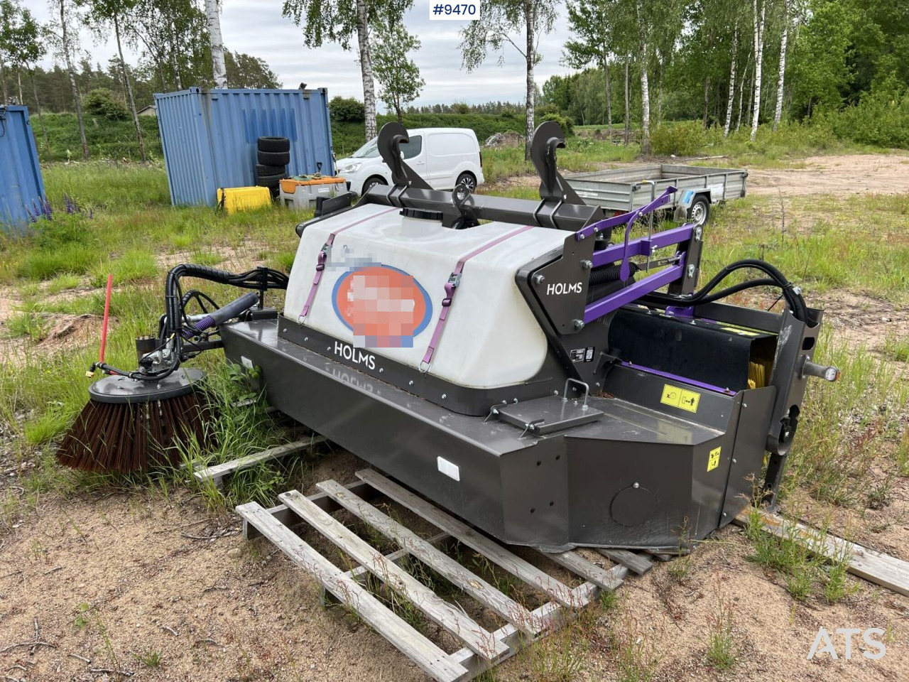 Sweeper HOLMS PH250B - Equipamento de construção: foto 4 Sweeper HOLMS PH250B - Equipamento de construção: foto 4