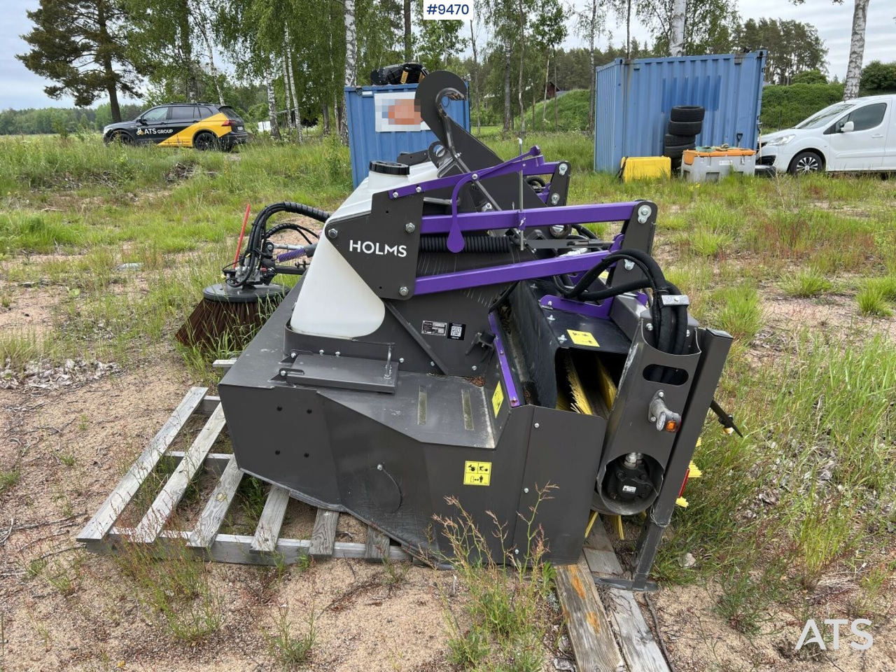 Sweeper HOLMS PH250B - Equipamento de construção: foto 3 Sweeper HOLMS PH250B - Equipamento de construção: foto 3