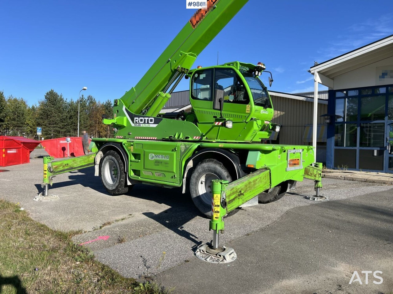 Telescopic handler ROTO50,26SPLUS - Empilhador telescópico: foto 3 Telescopic handler ROTO50,26SPLUS - Empilhador telescópico: foto 3