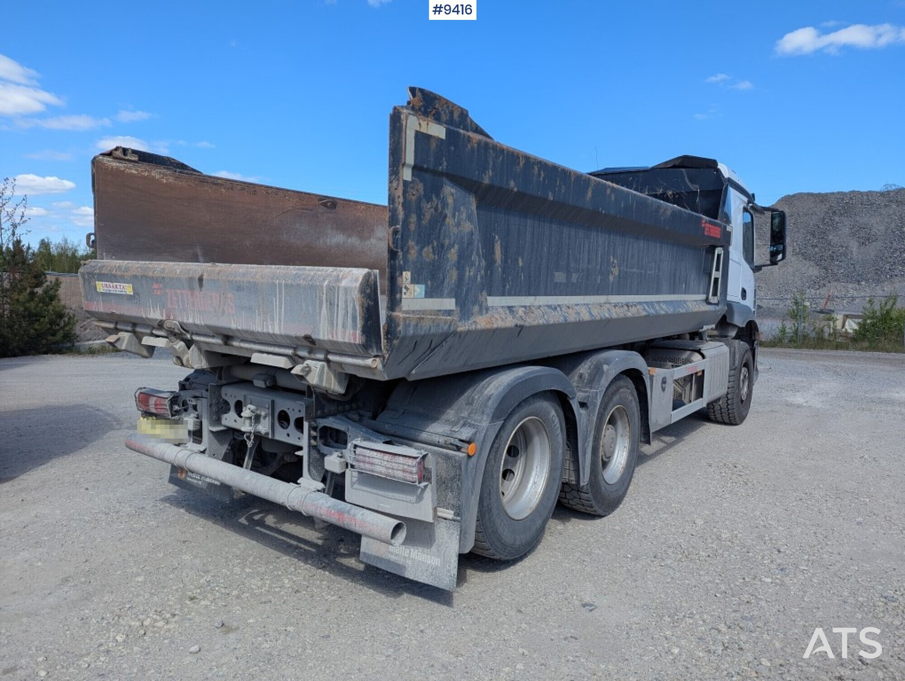 Tipper Truck Mercedes-Benz Arocs 6X2 - Camião basculante: foto 4 Tipper Truck Mercedes-Benz Arocs 6X2 - Camião basculante: foto 4