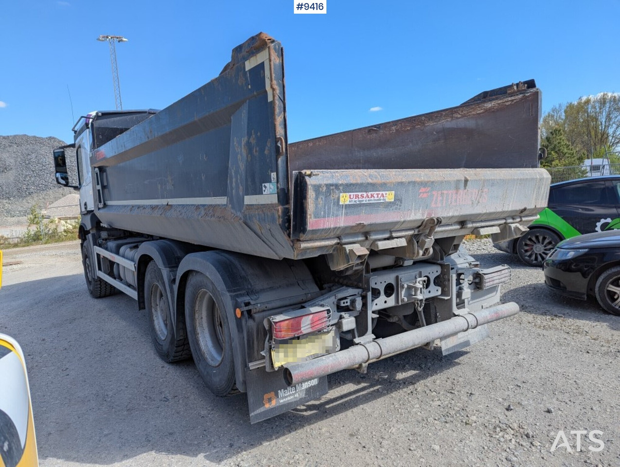 Tipper Truck Mercedes-Benz Arocs 6X2 - Camião basculante: foto 3 Tipper Truck Mercedes-Benz Arocs 6X2 - Camião basculante: foto 3