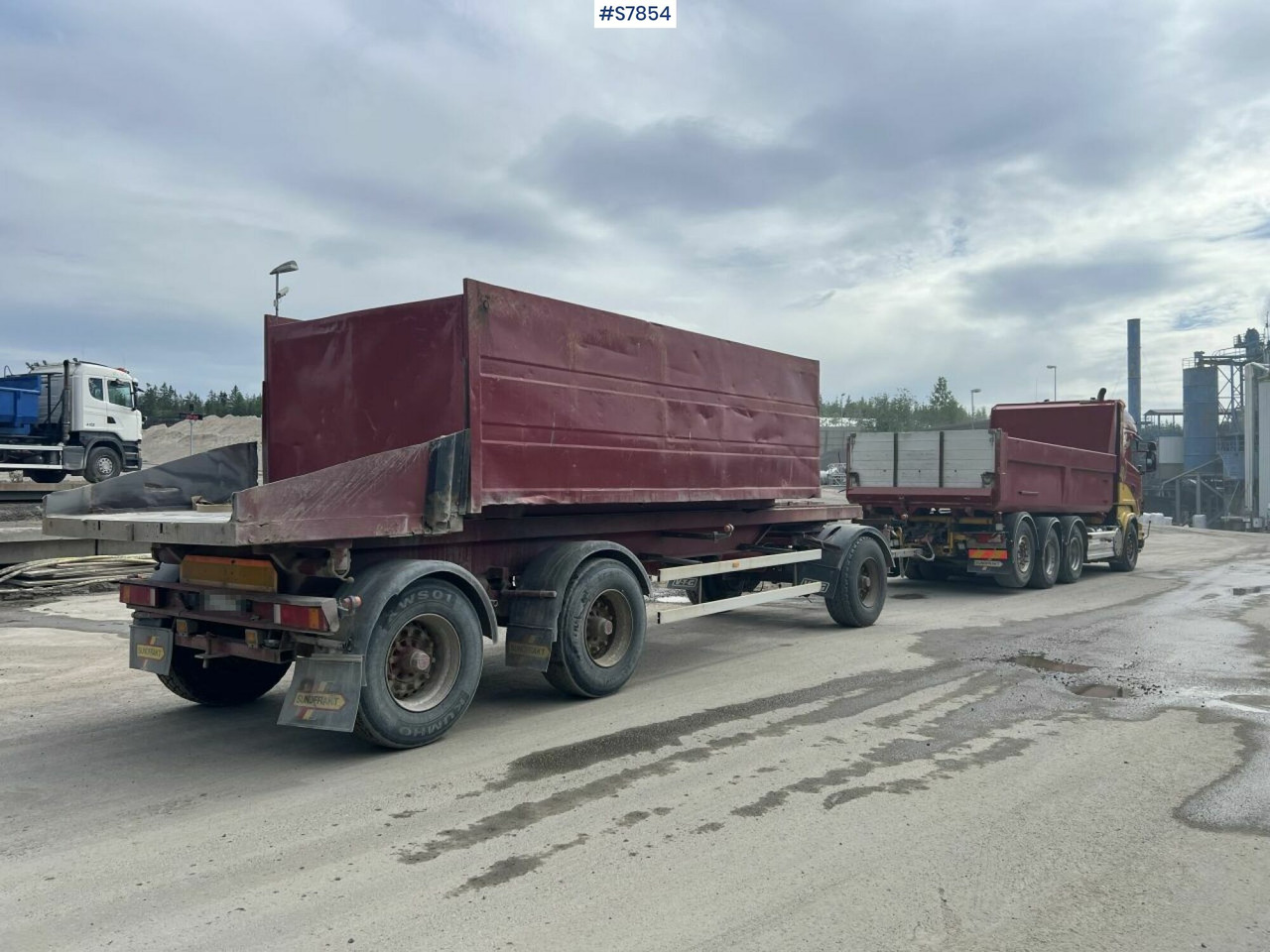 Tipper Truck Scania R500 with side tipper and ORY T 10 Tipper trailer - Camião basculante, Reboque basculante: foto 4 Tipper Truck Scania R500 with side tipper and ORY T 10 Tipper trailer - Camião basculante, Reboque basculante: foto 4