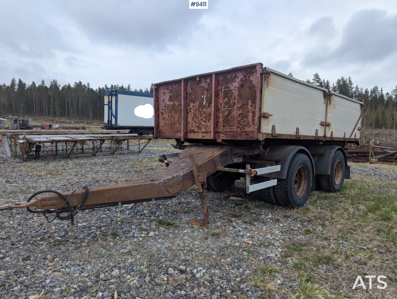 Tipping trailer ILSBO - Reboque basculante: foto 1 Tipping trailer ILSBO - Reboque basculante: foto 1