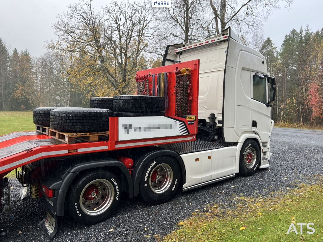 Scania R500 Tractor unit with Doll S3L Trombone Trailer - Tractor, Semi-reboque baixa: foto 3 Scania R500 Tractor unit with Doll S3L Trombone Trailer - Tractor, Semi-reboque baixa: foto 3