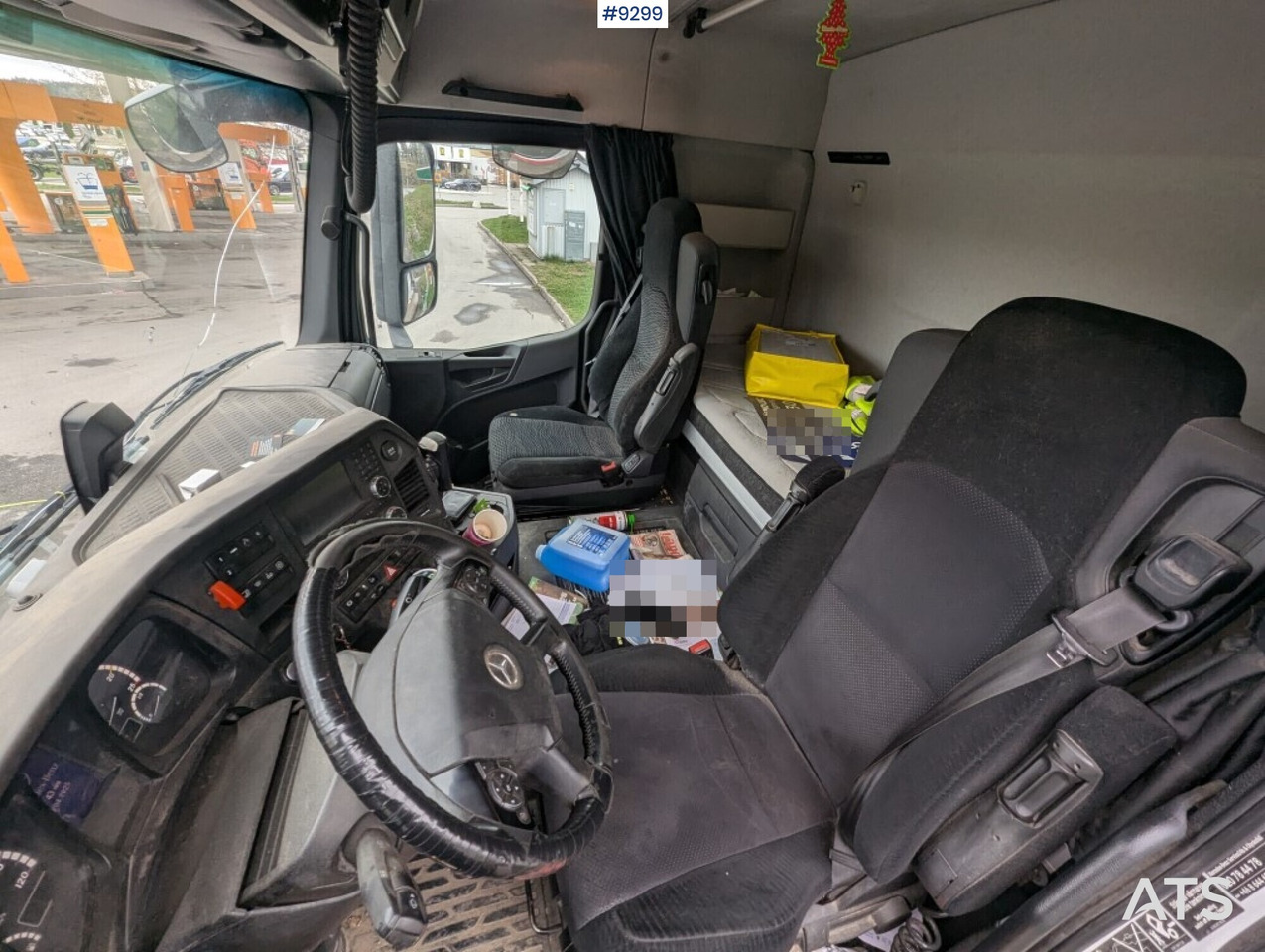 Tractor Tractor Unit Mercedes-Benz Arocs 3351 6x4 with tipper trailer: foto 6 Tractor Tractor Unit Mercedes-Benz Arocs 3351 6x4 with tipper trailer: foto 6