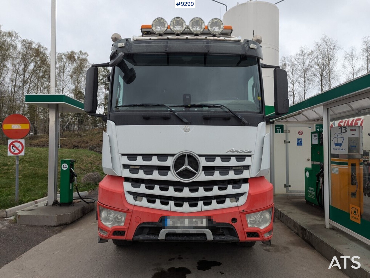 Tractor Tractor Unit Mercedes-Benz Arocs 3351 6x4 with tipper trailer: foto 12 Tractor Tractor Unit Mercedes-Benz Arocs 3351 6x4 with tipper trailer: foto 12
