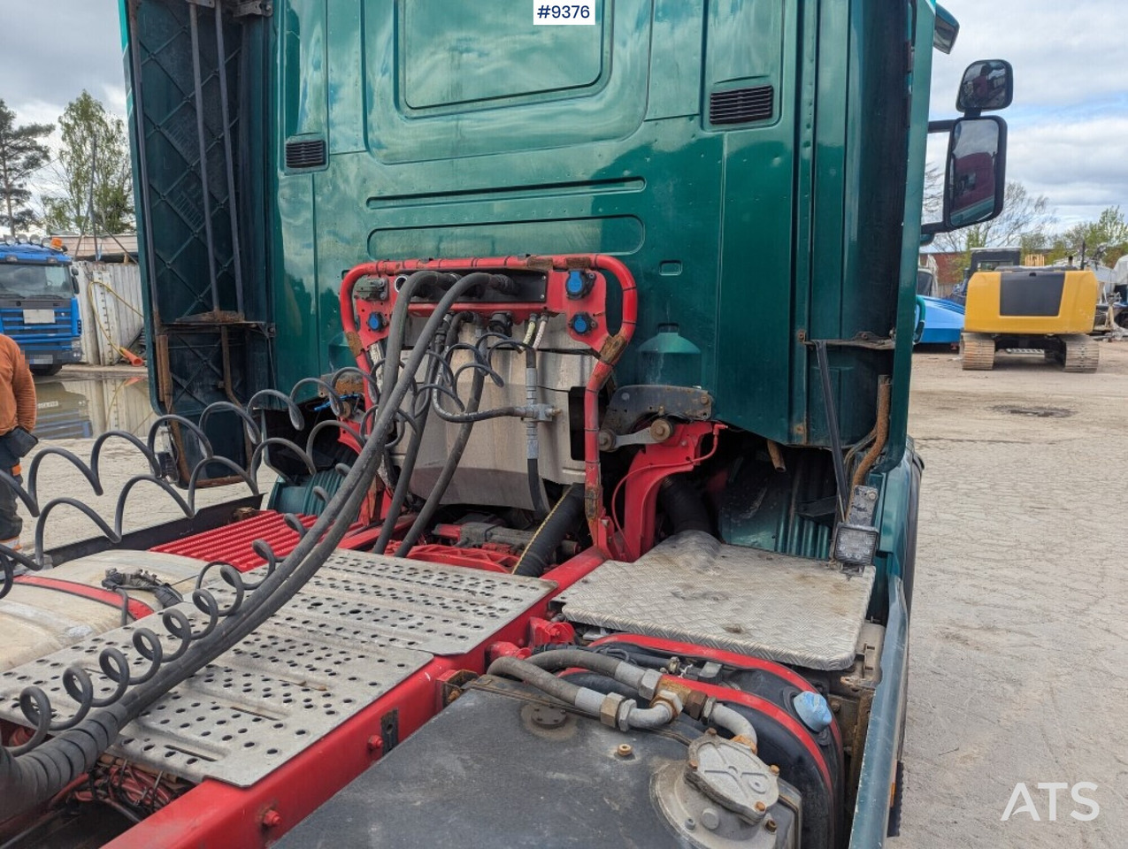 Truck unit Scania R730 V8 6X2 with RKP tipping trailer (VIDEO) - Tractor: foto 4 Truck unit Scania R730 V8 6X2 with RKP tipping trailer (VIDEO) - Tractor: foto 4