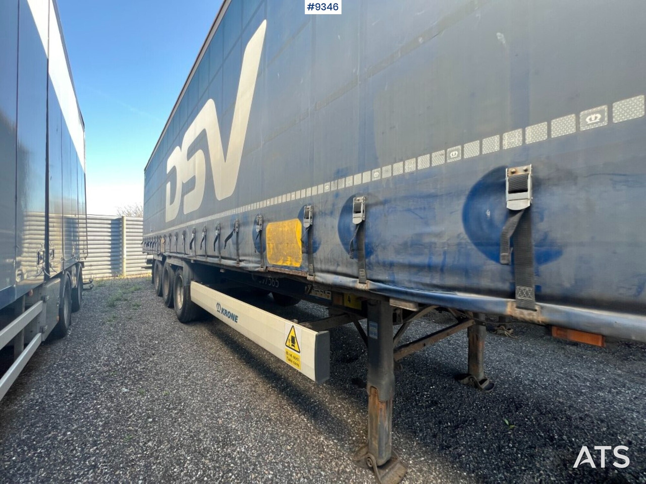 Trailer - KRONE SD - Semi-reboque de lona: foto 5 Trailer - KRONE SD - Semi-reboque de lona: foto 5