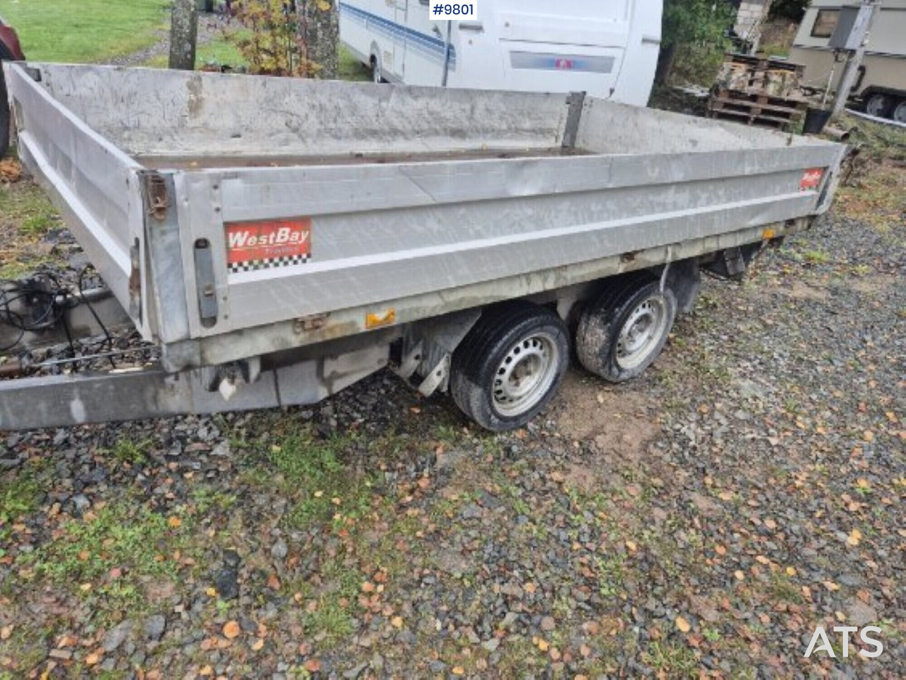 Trailer with tipper Agados Atlas 3500 - Reboque basculante: foto 1 Trailer with tipper Agados Atlas 3500 - Reboque basculante: foto 1